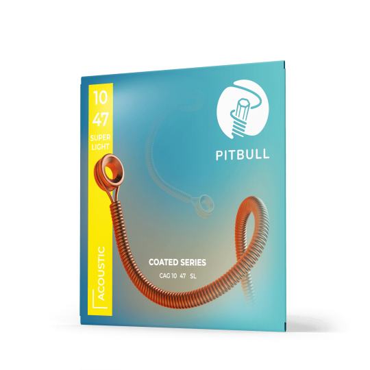 Pitbull Strings Coated Saiten Akustikgitarre CAG 10-47 SL